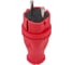 Силовая прямая вилка TP Electric каучук Красный 16A, 240В, IP44 3101-301-1600 4