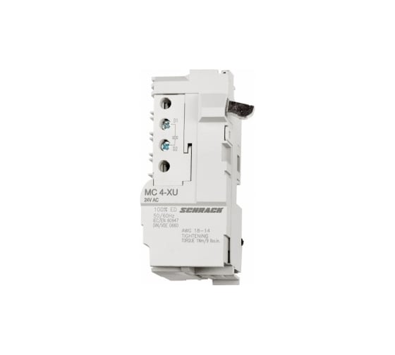 Расцепитель минимального напряжения Schrack Technik 220-250VDC для MC4 MC496208--