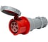 Розетка кабельная Voltz 125А, 380-415в, 3P+N+E, IP67 SC456S67 1