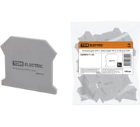Заглушка TDM ELECTRIC для ЗНН-1,5мм2 серая (Ph-C D-UK 2,5) SQ0803-1123