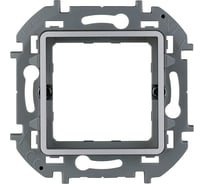 Адаптер для механизма Legrand Mosaic - INSPIRIA - алюминий 673902