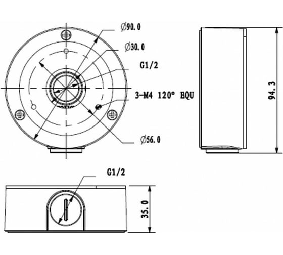 Кронштейн DAHUA PFA134 УТ-00011832