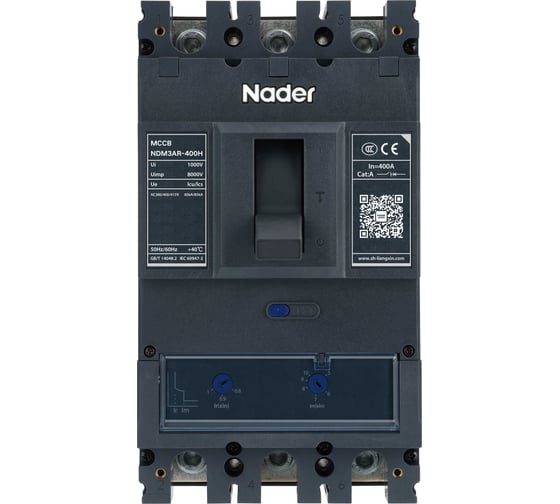 Расцепитель независимый Nader NDM3AR-400 221300011