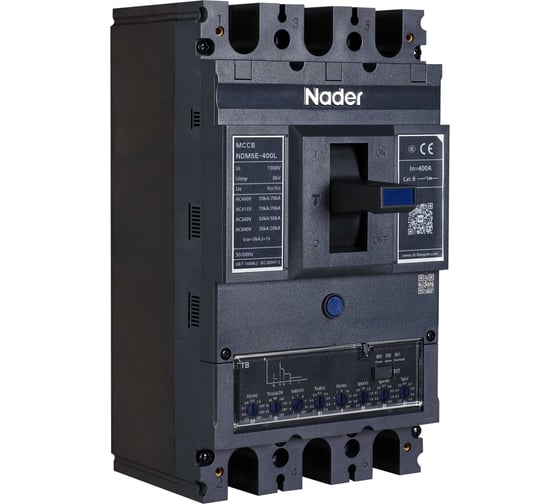 Расцепитель минимального напряжения Nader NDM5E-400 230AC/250DC 235000169