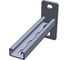 Настенный кронштейн CABLIDERTRAYS Strut (41х21х2,0) основание (120х50х6) 500мм НКС1(сн)-500 1