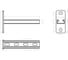Настенный кронштейн CABLIDERTRAYS Strut (41х21х2,0) основание (120х50х6) 500мм НКС1(сн)-500 2