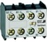 Блок контактный КЭАЗ OptiStart K-MX-1013 фронтальный 1НО+3НЗ для мини-контакторов M 335853 1