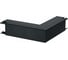 Угол внешний короба кабельного ОБТЕК 40х40 с крышкой, металлический, чёрный 6841599 1