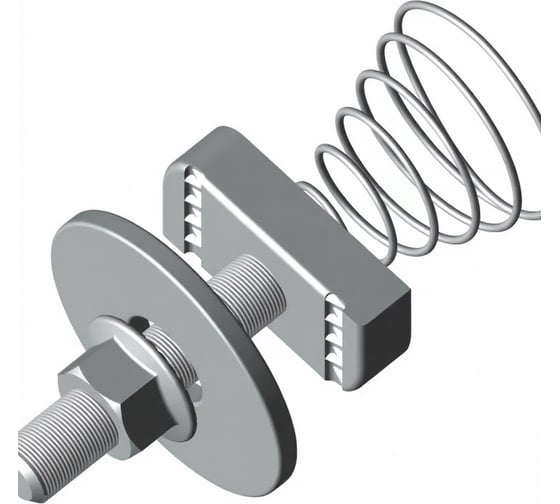 Т-комплект УМС М10х60, ТДЦ 10 шт. TKP-10-60-TDZ