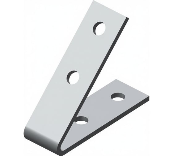 Пластина УМС угловая 45 4 отверстия, ТДЦ PU-4-45-TDZ