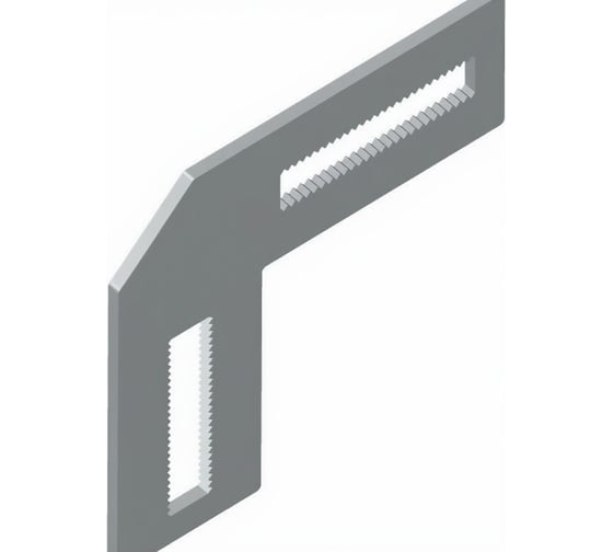 Пластина УМС угловая 90 под Т-профиль (комплект), ТДЦ TPU-90-K-TDZ