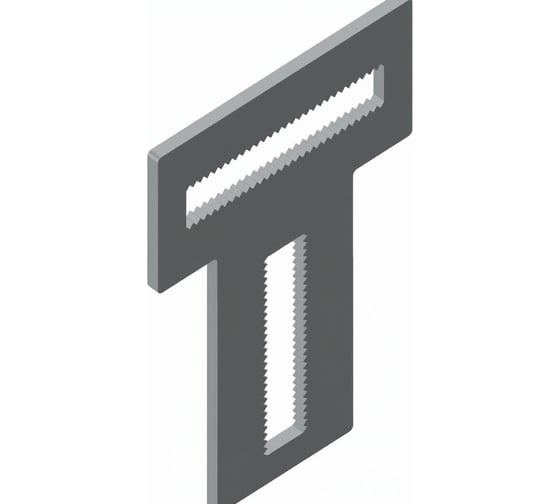 Пластина УМС Т-образная под Т-профиль (комплект), ТДЦ TPT-K-TDZ
