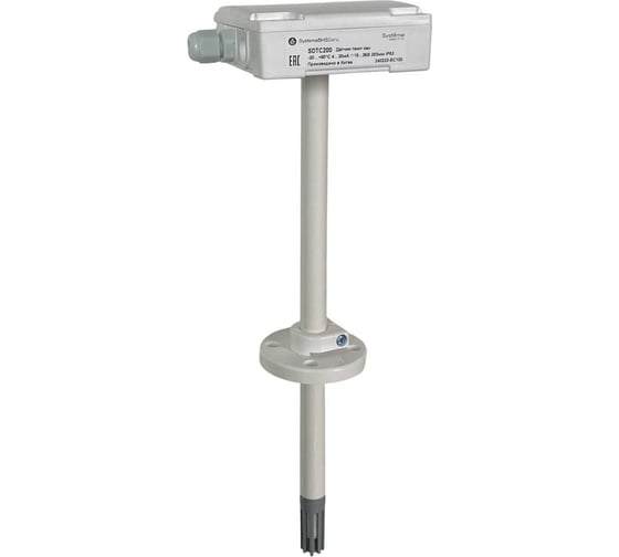 Датчик температуры Systeme Electric канальный, -20…+80 С, 4…20 мА, 283 мм (40…265 мм), 15…35 В SDTC200