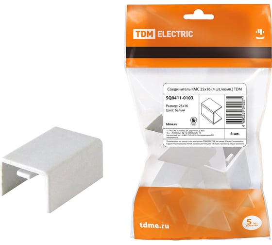 Соединитель TDM КМС 40x16, 4 штуки/комплект SQ0411-0104 1