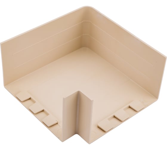 Поворот на 90 гр. TDM ELECTRIC КМП 100x60 сосна упаковка 2 шт SQ0411-0247 1