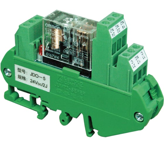 Реле Leipole 24VDC/2J JDO-5 (10 шт в упаковке) 7010.005
