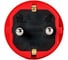 Вилка прямая DYNEL каучук 2P+PE 230V 16А IP44 красная DY-01-01-016 3
