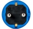 Вилка прямая DYNEL каучук 2P+PE 230V 16А IP44 синяя DY-01-01-019 3