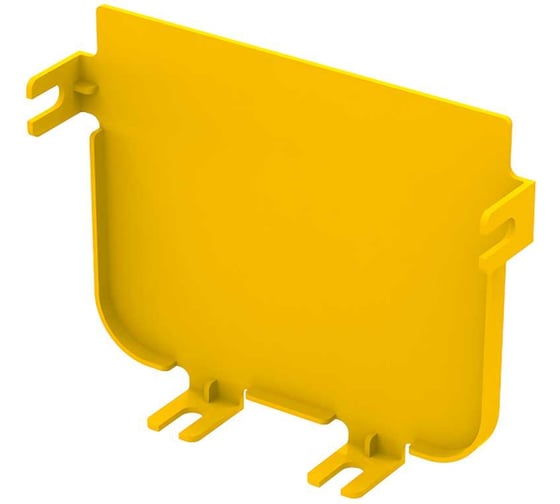 Заглушка торцевая оптического лотка ITK 120мм DS-120-313G0