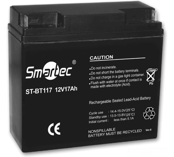 Батарея аккумуляторная Smartec ST-BT117 smkd0230