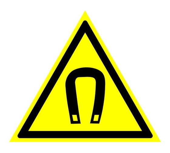Знак Стандарт Знак W13 Внимание. Магнитное поле, 200 мм, пленка ПП 00-00031329