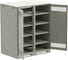 Шкаф аккумуляторный пустой ITK LINEA B 1700х1400х950мм двустворчатая металлическая дверь серый LB35-17H49-2M 1