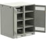 Шкаф аккумуляторный пустой ITK LINEA B 1350х1200х950мм двустворчатая металлическая дверь серый LB35-13H29-2M 1