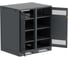 Шкаф аккумуляторный пустой ITK LINEA B 1350х1200х950мм двустворчатая металлическая дверь черный LB05-13H29-2M 1