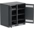 Шкаф аккумуляторный пустой ITK LINEA B 1450х1400х950мм двустворчатая металлическая дверь черный LB05-14H49-2M 1