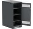 Шкаф аккумуляторный пустой ITK LINEA B 1350х600х950мм металлическая дверь черный LB05-13H69-M 1