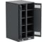 Шкаф аккумуляторный пустой ITK LINEA B 1700х900х950мм двустворчатая металлическая дверь черный LB05-17H99-2M 1