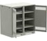 Шкаф аккумуляторный пустой ITK LINEA B 1450х1400х950мм двустворчатая металлическая дверь серый LB35-14H49-2M 1