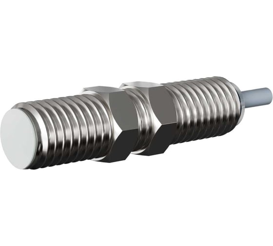 Индуктивный датчик Prompower KJ112-D04PA-D350-TA, латунь, заподлицо, М12, 4 мм, PNP-НО, кабель 2 метра KJ112D04PAD350TA