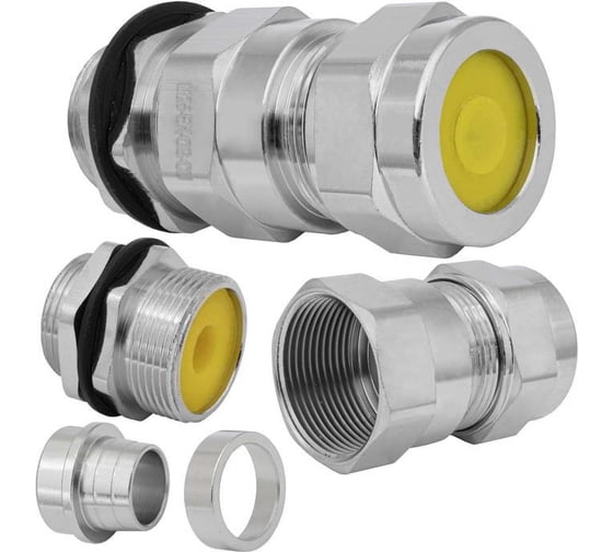 Кабельный ввод защищенный RUICHI M25-SH-CG-CU 127232