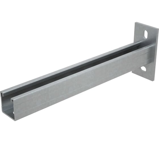 Настенный кронштейн усиленный CABLIDERTRAYS Strut (41х41х2,5) основание (120х50х6) 400мм НКУС1(вн)-400