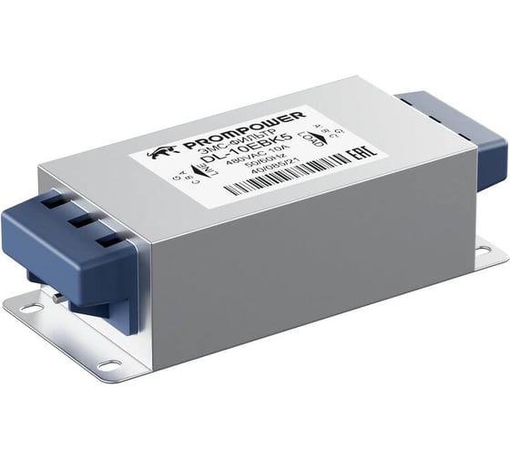 ЭМС-фильтр Prompower DL-10EBK5, 400 В, 10 А, категория C2 DL10EBK5