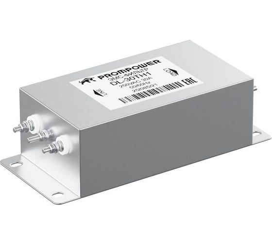 ЭМС-фильтр Prompower DL-30TH1, 230 В, 30 А, категория C2 DL30TH1