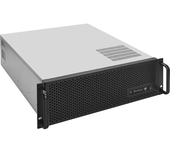 Серверный корпус ExeGate Pro 3U450-09 RM 19", высота 3U, глубина 450, БП 2U-800ADS, USB 293903