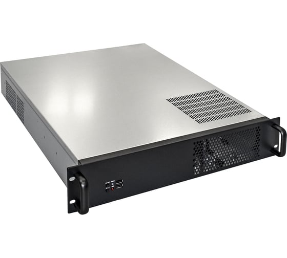 Серверный корпус ExeGate Pro 2U550-08 RM 19 высота 2U, глубина 550 мм, без блока питания, 2xUSB 284959