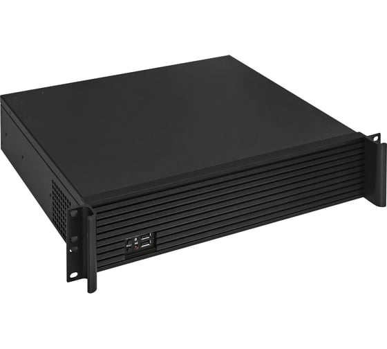 Серверный корпус ExeGate Pro 2U350-01 RM 19 высота 2U, глубина 350 мм, блок питания 1U-250ADS, USB 292510