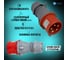 Кабельная переносная вилка TP Electric Зажимные контакты 32A, 400В, 3P+N+E, IP 44 3007-301-1600 6