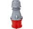 Кабельная переносная вилка TP Electric Зажимные контакты 32A, 400В, 3P+N+E, IP 44 3007-301-1600 1