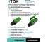 Колодка каучуковая iTOK серии iCONNECT 3 розетки с защитными крышками и заземлением 16А IP54 (модель РК) цвет зеленый (комплект 7 шт) i-KI-KK-3-ICONNECT-1PEN-IP54-GREEN-7 4