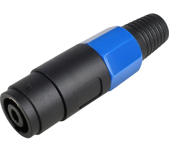 Комплект кабельных разъемов Wize WSKONF-4P-5 SpeakON 4 pin, (розетка), (5 шт. в комплекте) \3\ 147706
