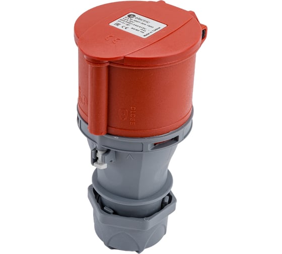 Кабельная переносная розетка TP Electric Зажимные контакты 32A, 400В, 3P+N+E, IP 44 3007-304-1600