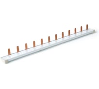 Шина соединительная типа PIN HLT (12 штырей) 1Р 63А 22 см (10шт./уп) 081-13-09