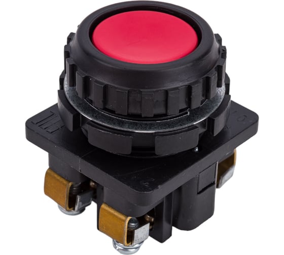 Выключатель TDM ELECTRIC кнопочный КЕ 011-У2-исп.1 красный 2з 10A 660B IP40 SQ0753-0002