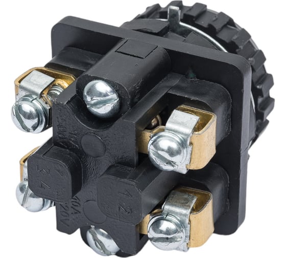 Выключатель TDM ELECTRIC кнопочный КЕ 011-У2-исп.2 красный 1з+1р 10A 660B IP40 SQ0753-0005