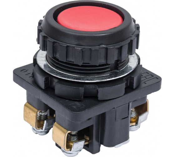 Выключатель TDM ELECTRIC кнопочный КЕ 011-У2-исп.2 красный 1з+1р 10A 660B IP40 SQ0753-0005