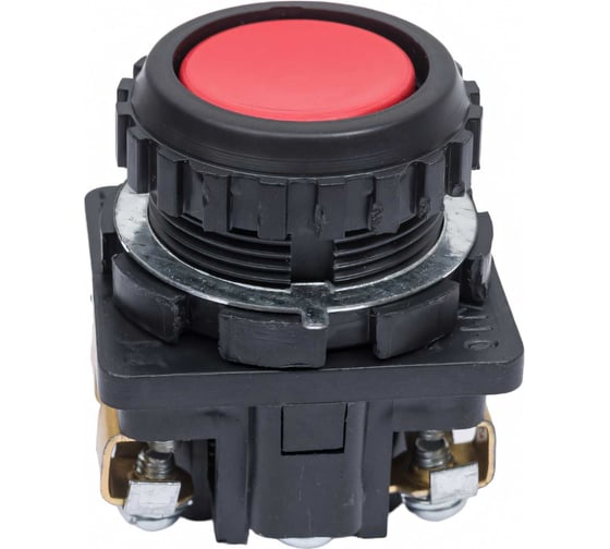 Выключатель TDM ELECTRIC кнопочный КЕ 011-У2-исп.2 красный 1з+1р 10A 660B IP40 SQ0753-0005